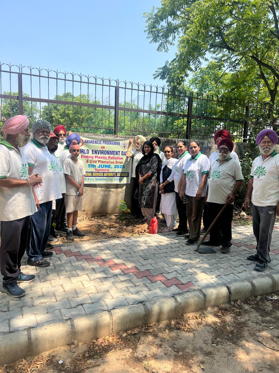 District Legal Services Authority Celebrates World Environment Day.
